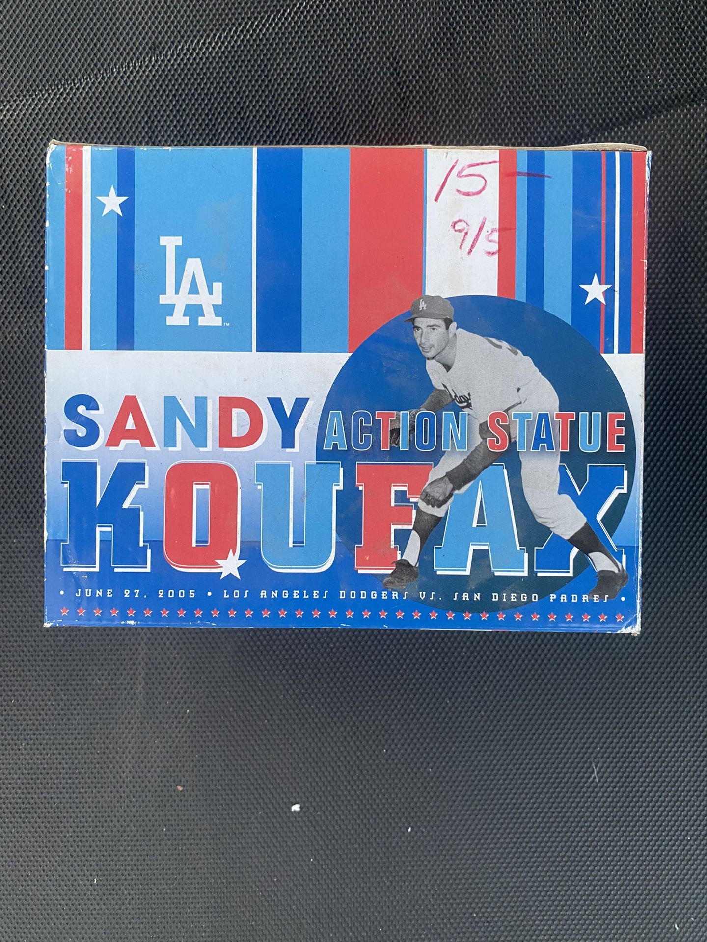 Los Angeles Dodgers Collectible Sandy Koufax Figure Statue W. Box Limited Edition