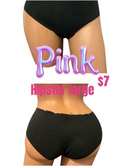 Pink vs new panty large