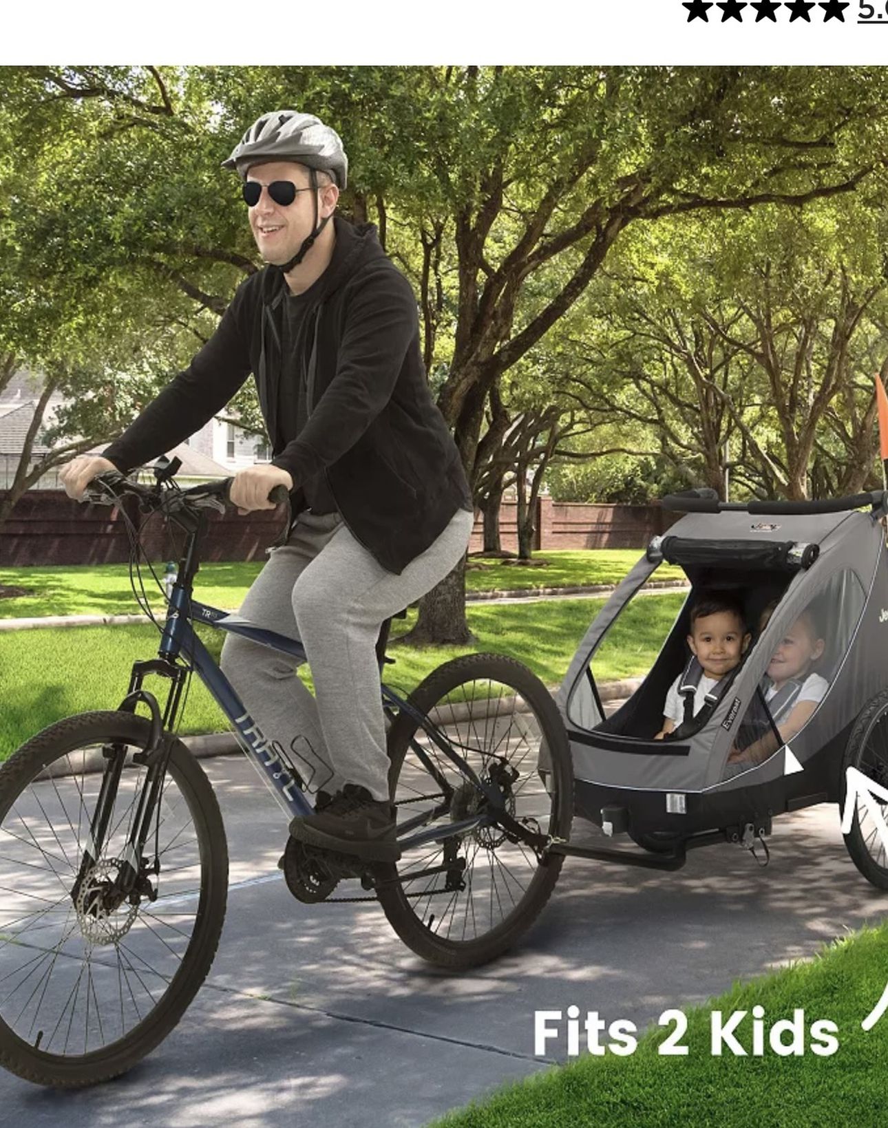 Jeep Child Bike Trailer (New) 