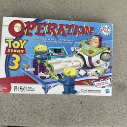 Hasbro Operation Kids Toy Story 3 Edition Silly Skill Board Game Complete