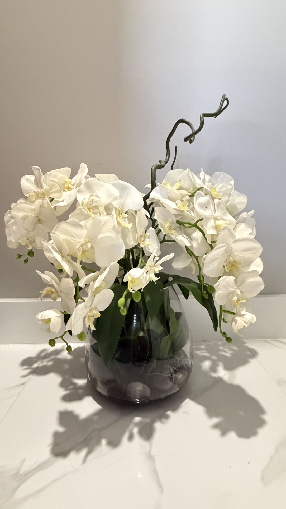Glass Flower arrangement 