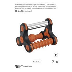 Brand new Plantar Fasciitis Relief Massager with Ice Pack