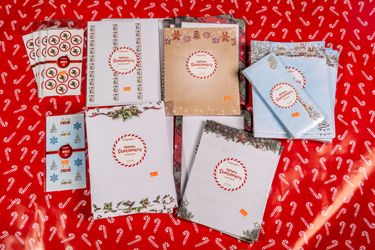 Festive Holiday Stationery Set lot