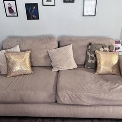 Love Seat And Couch