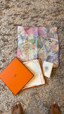 Hermes Silk Scarf