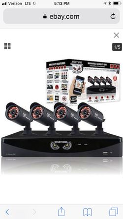 Security camera with recorder - brand new including cables