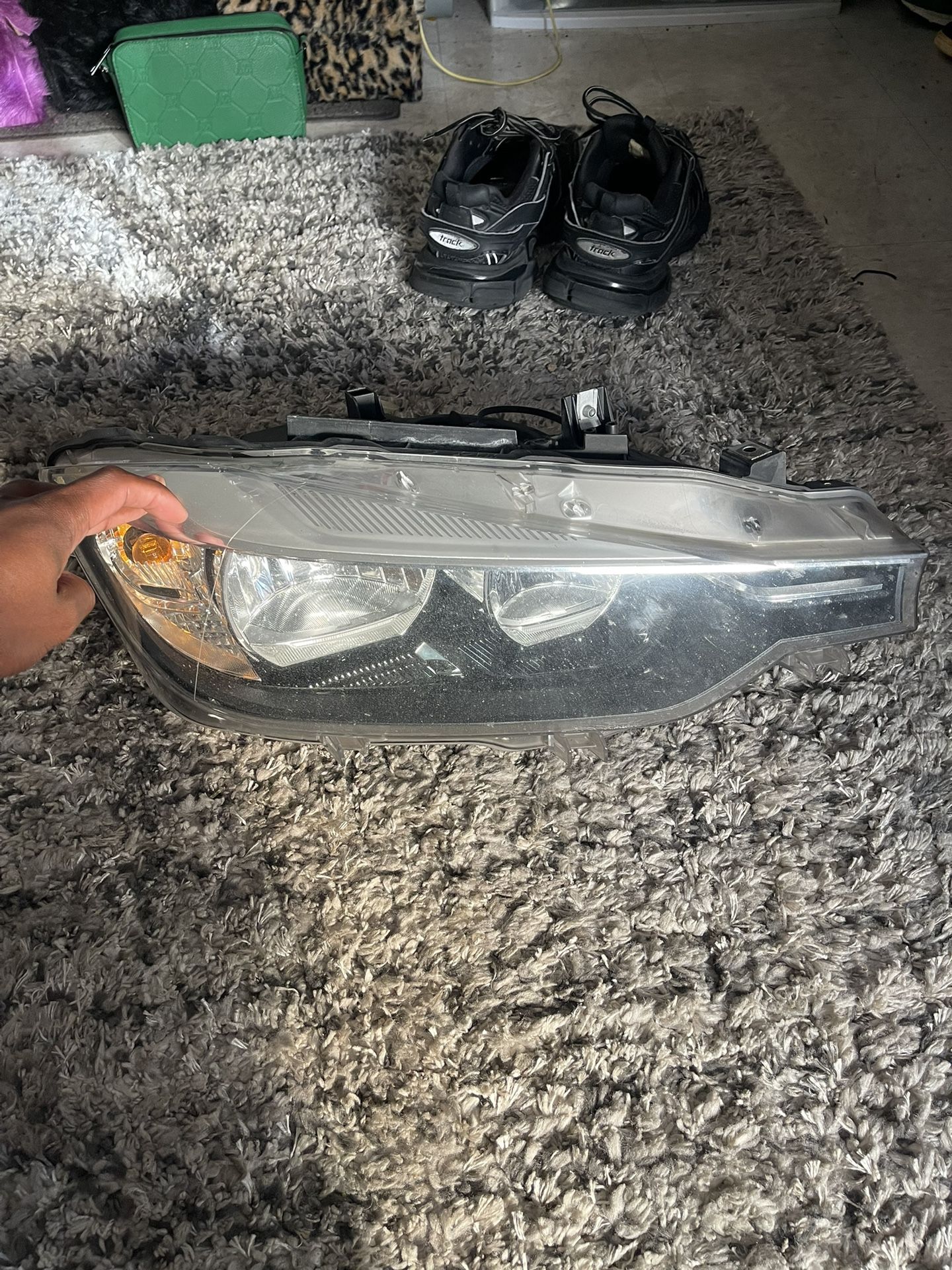 Left Driver Side Halogen Headlight