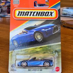 Matchbox 2021 Lexus LC 500