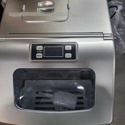 Brand New Open Box Improvements 40LB Square Ice Maker With Self Clean Transparent Window