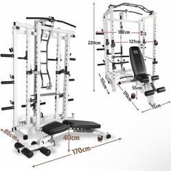 Folding Squat Rack 