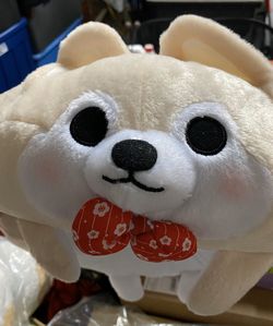 Mameshiba Brothers Dog Big Donut Plushy / New With Tags / Pick-up in Cedar Hill / Shipping Available