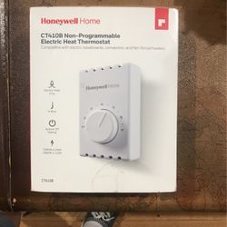Electric Heat Thermostat- Honeywell Home