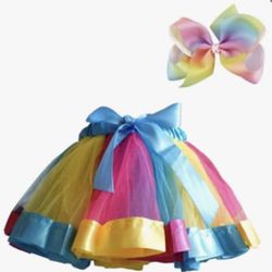 Little Girls Rainbow Tutu