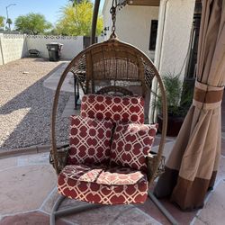 All Weather Rattan Hanging Chair
