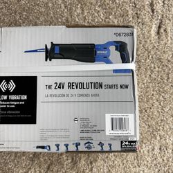 NEW Kobalt 24-volt Variable Brushless Cordless Reciprocating Saw