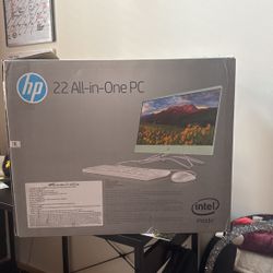 HP 22” All In One PC