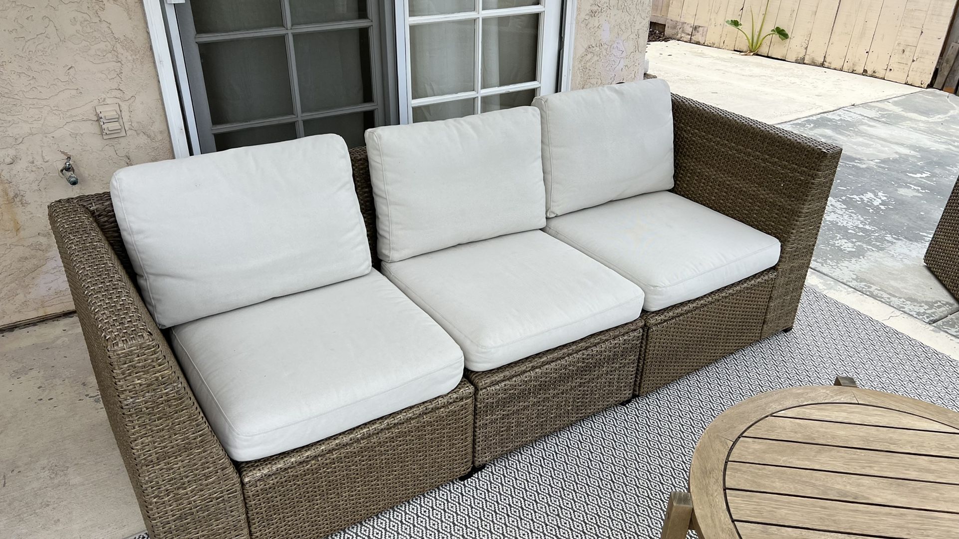 IKEA Solleron Outdoor Sectional and Longue Chairs
