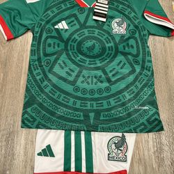 Mexico Youth Kids World Cup Jersey 