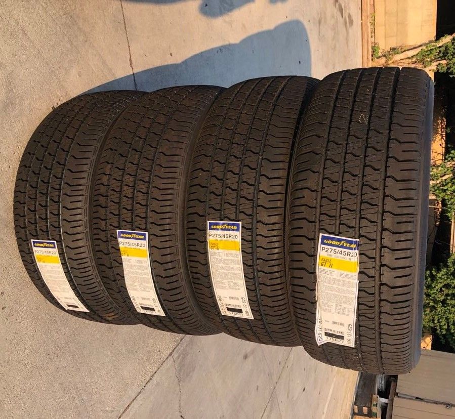 good quality 275/45/20 Tires GOODYEAR 275/4520 EAGLE SET OF BRAND NEW