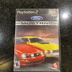 Ford Mustang The Legend Lives For Playstation 2 PS2