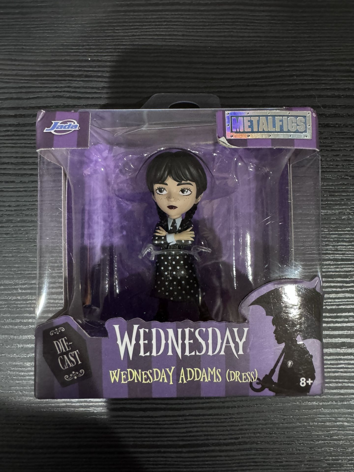 🖤 Wednesday Addams Metalfigs Figures – New & Sealed 🖤
