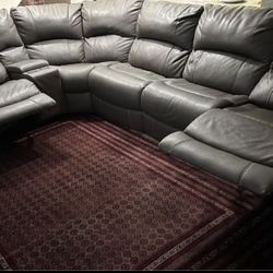 Reclining Leather sofa