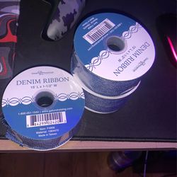 Denim Ribbon For Crafts