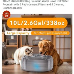 Water Fountain For Pets(new In Box Firm On Price No Lower Price 