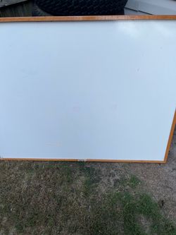 Large dry erase board