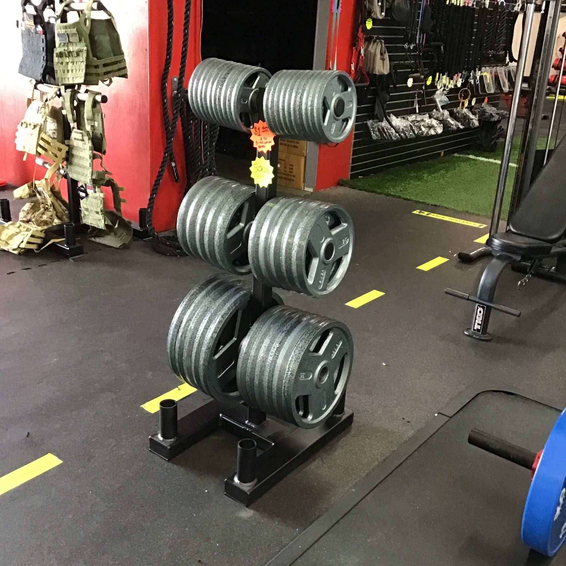Weight Plates $1.00 Per Pound