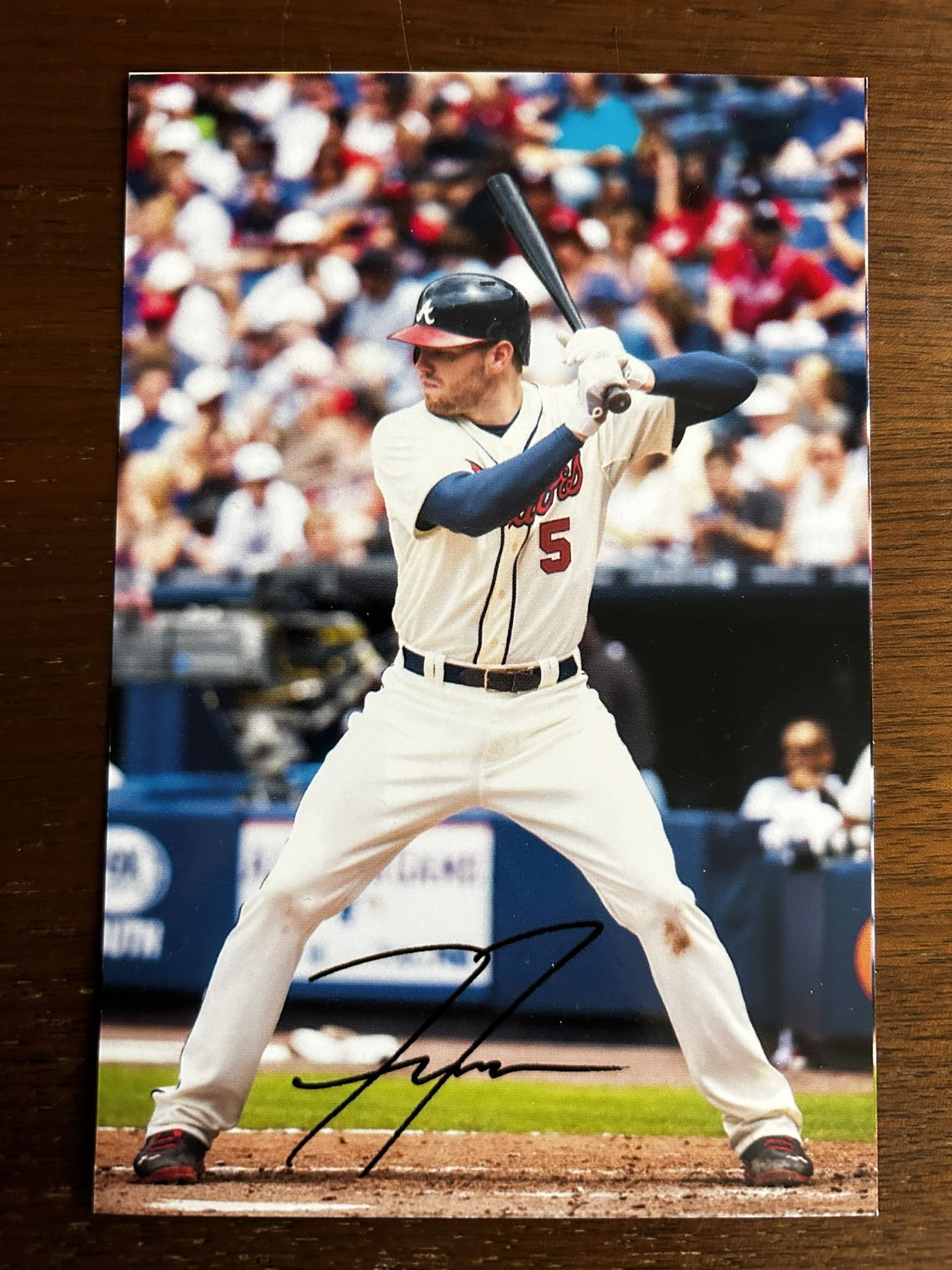 Freddie Freeman Atlanta Braves Postcard