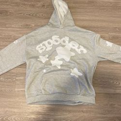 Grey Spider Hoodie 