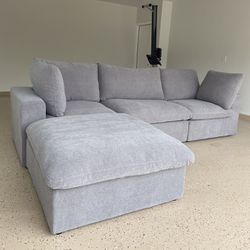The Juno Cloud Couch : grey (2)