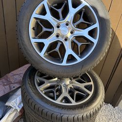 20in jeep grand Cherokee overland wheels with Ironman iMOVE Gen2 SUV TIRES