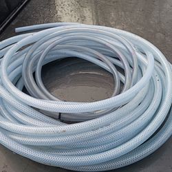 Clear Plastic Hose About 50 Ft 