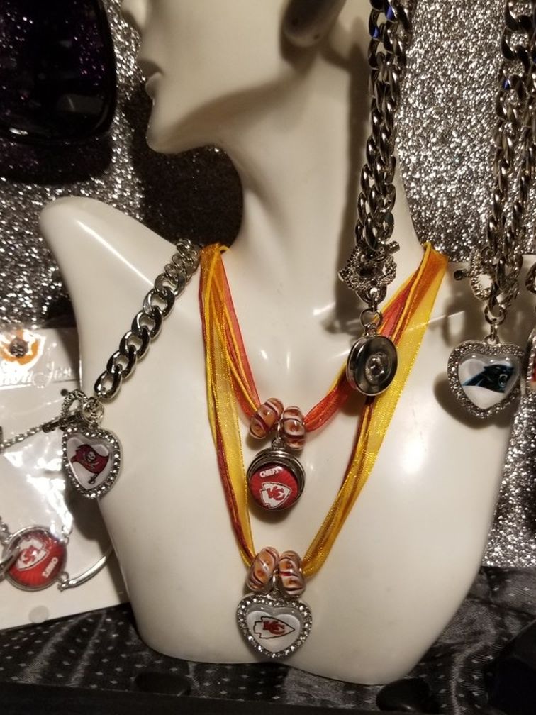 KC And Buccaneers Superbowl Jewelry