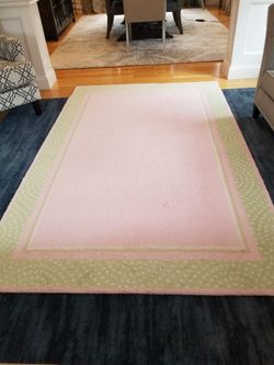 Pottery Barn kids wool rug 5x8