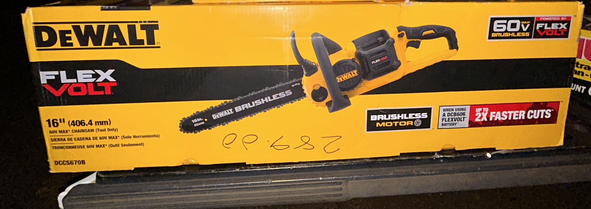 DeWalt 16” Chainsaw