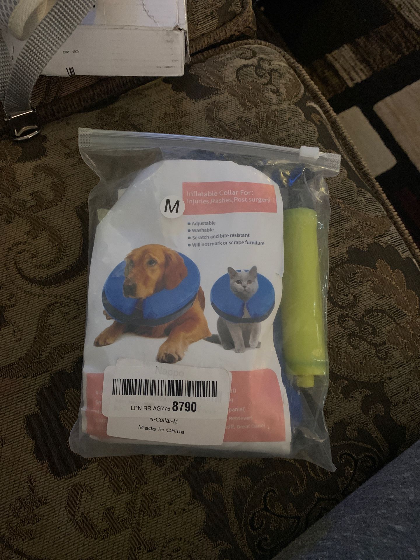 Inflatable collar for medium dogs or cat Medium