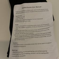 Heated Womens Socks 