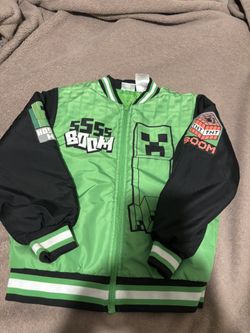 Minecraft Kids Bomber Jacket 
