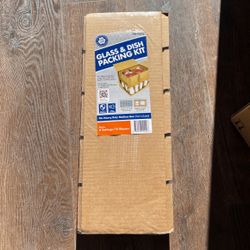 New Sealed Glass And Dish Packing Kit