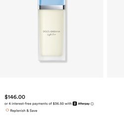 Dolce & Gabbana Light Blue  3.3 FL Oz