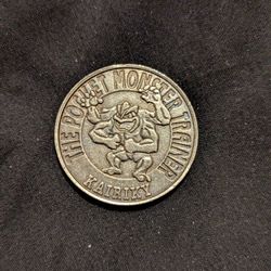 Pokémon 1997 Machamp Battle Coin