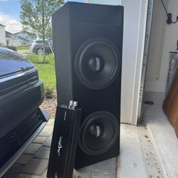 Subwoofer Setup, Dual Sundown Audio SA V.2 12” Subwoofers & Skar Audio RP 2000.1D