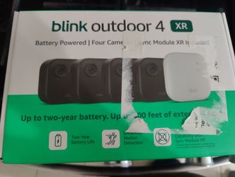 New In Box-Blink 4 Camera Extended Range System
