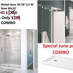 Shower Base Combo