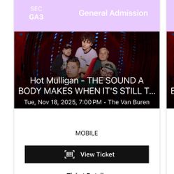 Hot Mulligan Tickets