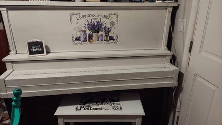 Piano, Bench And Book