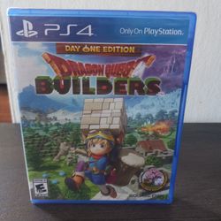2016 Dragon Quest Builders Day One Edition PlayStation 4 New Factory Sealed